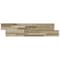 Msi Casa Blend 3D Ledger Panel SAMPLE Honed Natural Travertine Wall Tile ZOR-PNL-0082-SAM - alternate 1